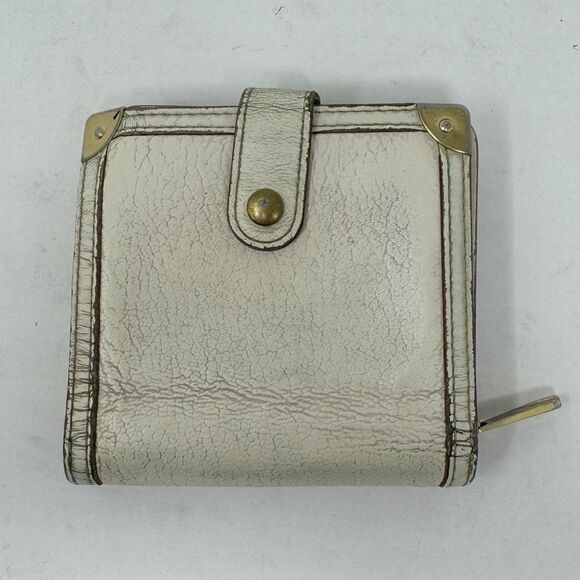 LOUIS VUITTON | Authentic Suhali Compact Leather Wallet with Zipper & Snap - Picture 1 of 9